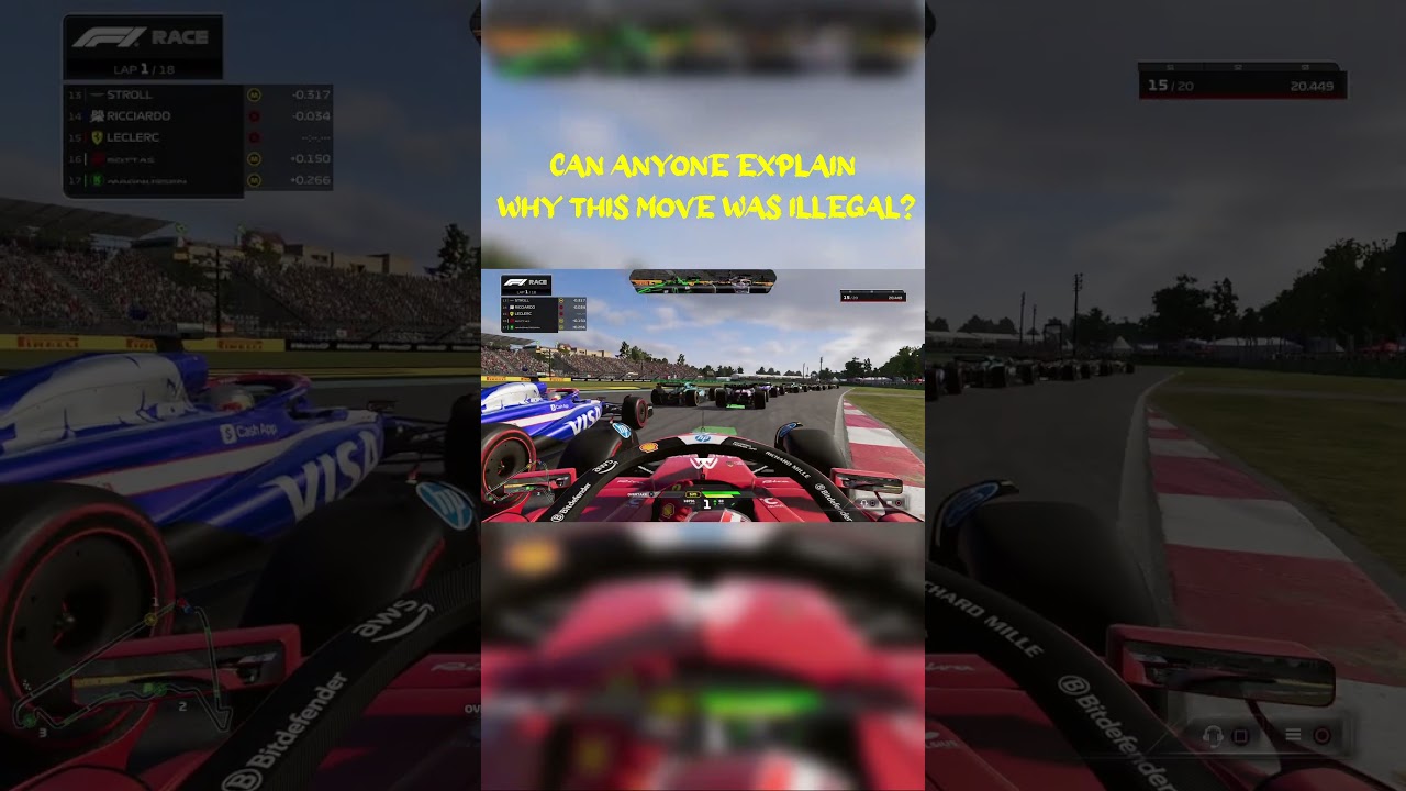 F1 24 BUGS OR Illegal Overtake?