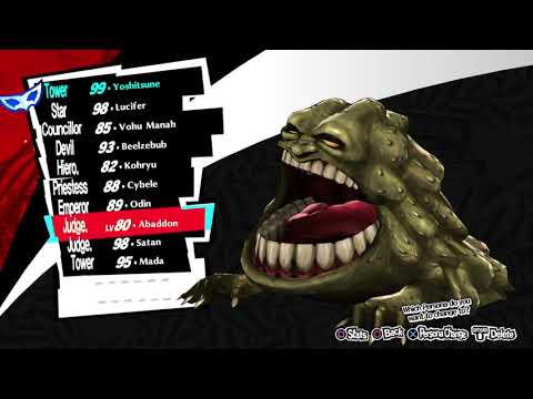 Persona 5 Royal - Yoshitsune Mockery 2