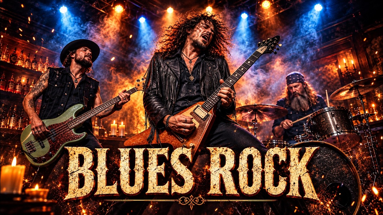 Jimi Hendrix, SRV, ZZ Top | Electric Blues Rock Power & Southern