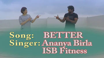 Ananya Birla - Better|Fitness Dance|cooldown style