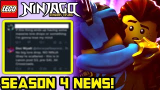 Ninjago Writer Drops NEW Season 4 Update! 👀 Ninjago Dragons Rising Canon and Season 4 News!
