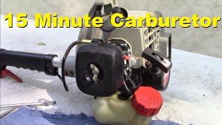 How to install a $15 carburetor in 15 minutes on your Echo String Trimmer