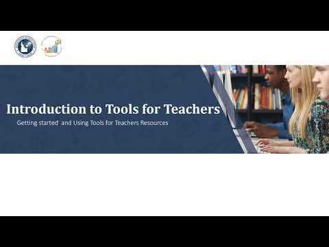 ISAT - Introducing Tools for Teachers