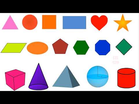 Từ Vựng Tiếng Anh Cho Bé Từ 2 Đến 7 Tuổi - Shape | Kid MiMi