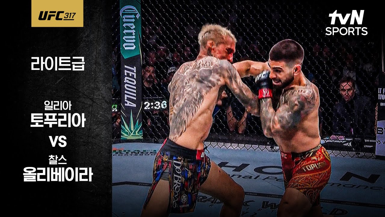 [UFC] 일리아 토푸리아 vs 찰스 올리베이라