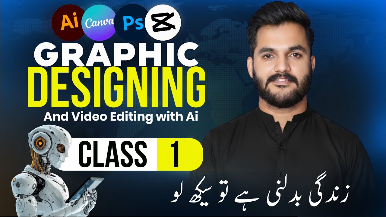 Graphic Desiging & Video Editing With Ai | Class 1 | Code Craft Studio ...