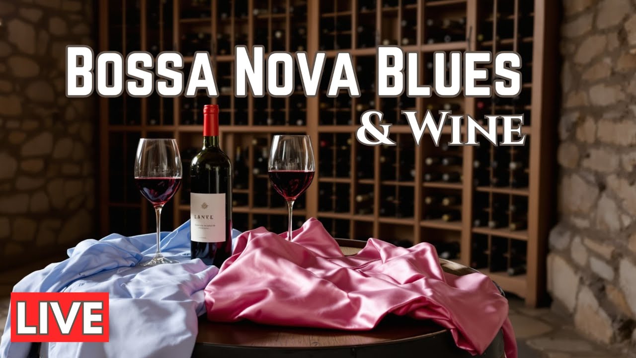 Bossa Nova Blues & Wine - Smooth Jazz Nights to Relax, Chill & Unwind (1 Hour) HQ Sound