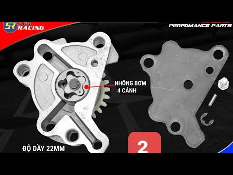 Video ✅ Ổ BƠM NHỚT RỜI ĐỘ 4 CÁNH SUM RACING WAVE DREAM CUB... - youtube