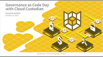 Welcome and Opening Remarks - Governance as Code Day with Cloud Custodian - 2021