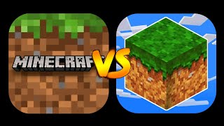 Minecraft PE VS MultiCraft (Game Comparison)