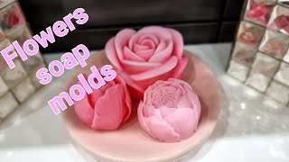 How to make soap flower with molds DIY