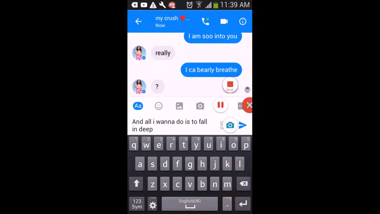 Song Lyrics Text Prank on my CRUSH - "Into You" Ariana Grande" - YouTube