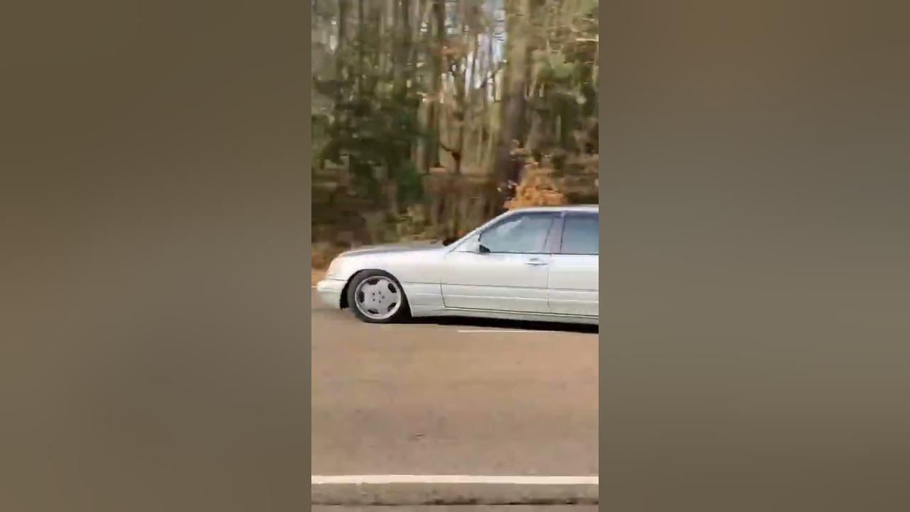 Mercedes w140 дрифт