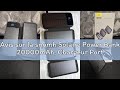 Avis sur la snomh Solaire Power Bank 20000mAh, Chargeur Portable avec 4 Panneaux Solaire, 4 Câbles,