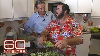 From the archives: At home with Pavarotti