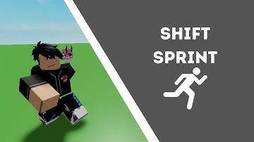How To Make A Shift To Sprint In Roblox Studio (*Scripting*)