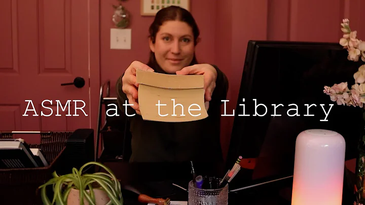 ASMR at the Library | Soft Spoken Roleplay For Study & Sleep thumbnail