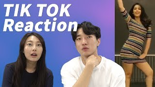 Indian Tik Tok Reaction by Koreans | Tik Tok India |