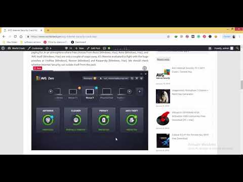 AVG Internet Security 19.1.3075 Crack + Torrent Key