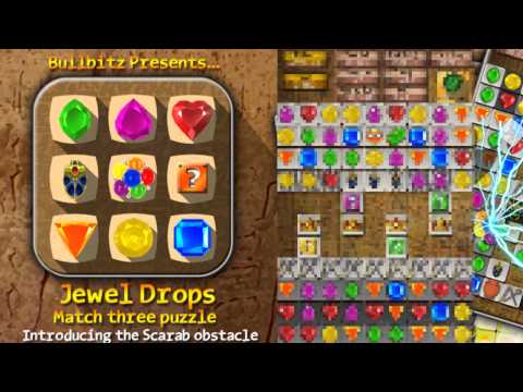 Jewel Drops - Match three puzzle