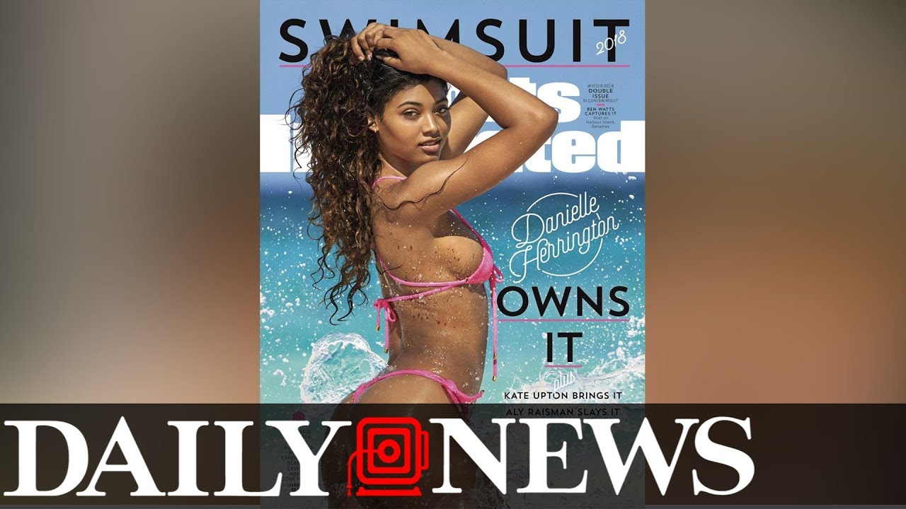 Watch Sports Illustrated Cover Model Danielle Herrington Swim With Pigs in the ...