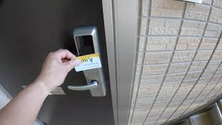 ダイワハウス カードキータイプ玄関ドアの解錠方法 タイプ Youtube