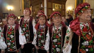 Orthodox Elder Pious Women join the Monks in praise of the Nativity