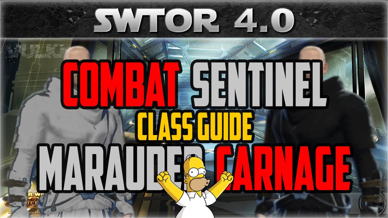 SWTOR Class Guide: Combat Sentinel & Carnage Marauder ...