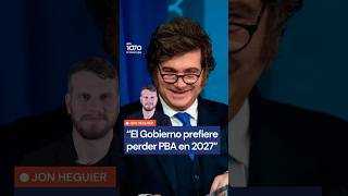 La BOMBA de Jon Heguier: "El Gobierno prefiere perder PBA en 2027"