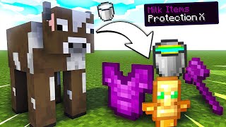 Minecraft, But Milking Cows is Op || Minecraft Mods || Minecraft gameplay