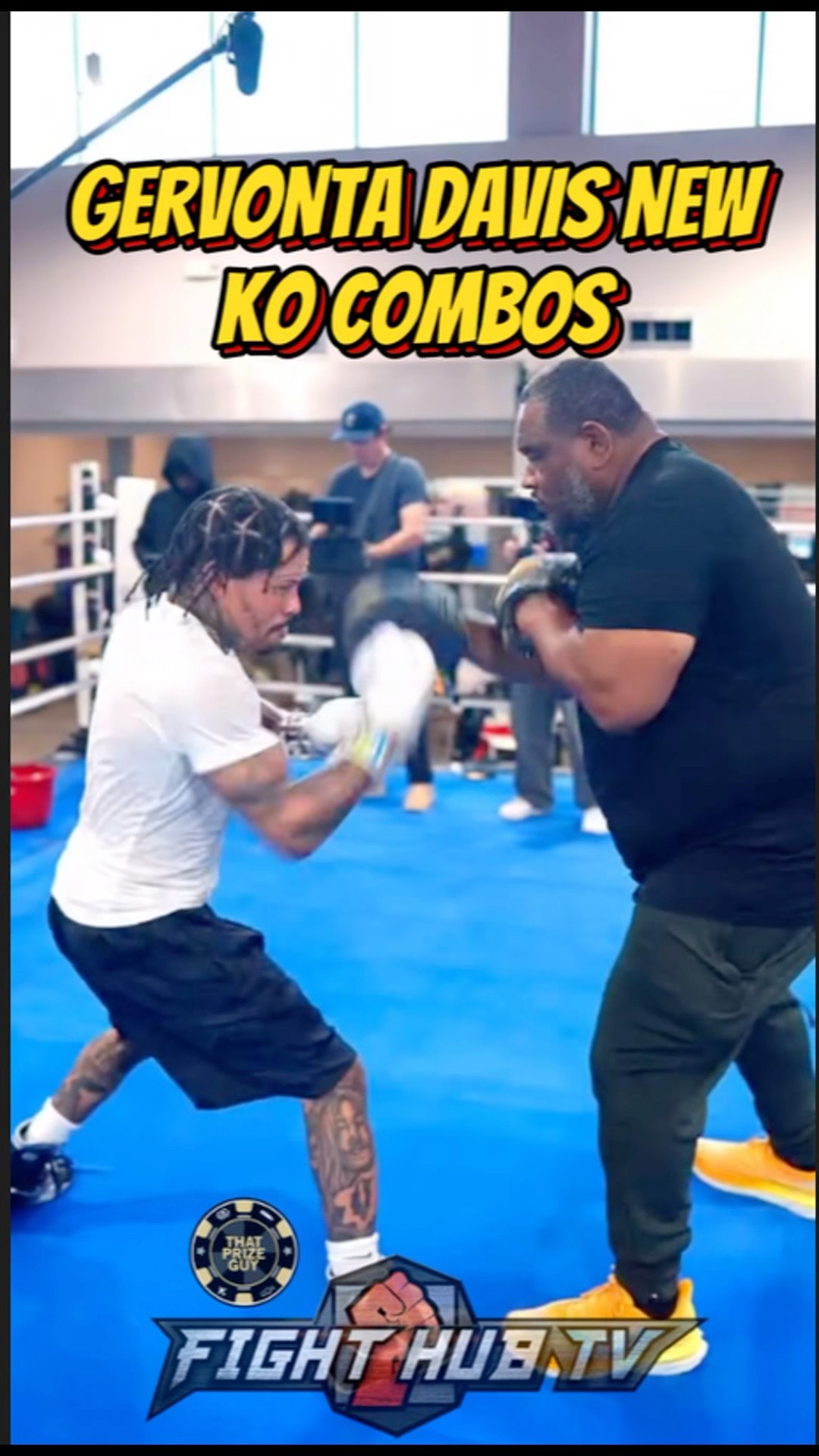 LEAKED: Gervonta Davis LOOKS SCARY throwing new combinations ahead of Roach fight!