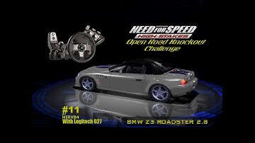 11# NFS High Stakes PS1 (Прохождение / Walkthrough) (с рулём Logitech G27)