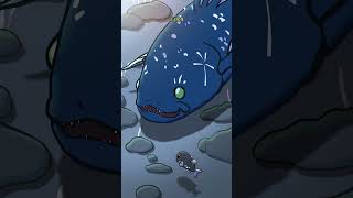 The Coelacanth 🦶🐟​ #animation #original #cartoon