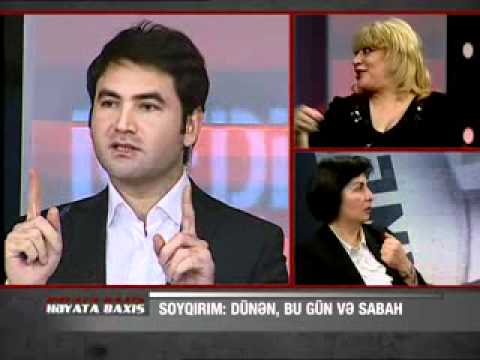 Ramal Huseynov - Heyata baxis verilisi,  Soyqırım: dünən, bu gün və sabah-part-1.flv