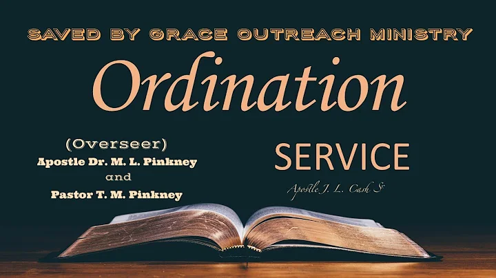 Ordination Service by: Apostle Dr. M. L. Pinkney a...