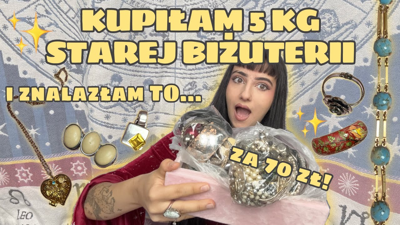 KUPILAM STARĄ BIŻUTERIĘ NA VINTED I ZNALAZŁAM TO… 🫢