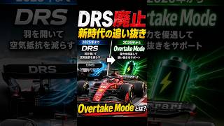 【F1新用語】オーバーテイクモードとは?DRSとの違いを1分で解説