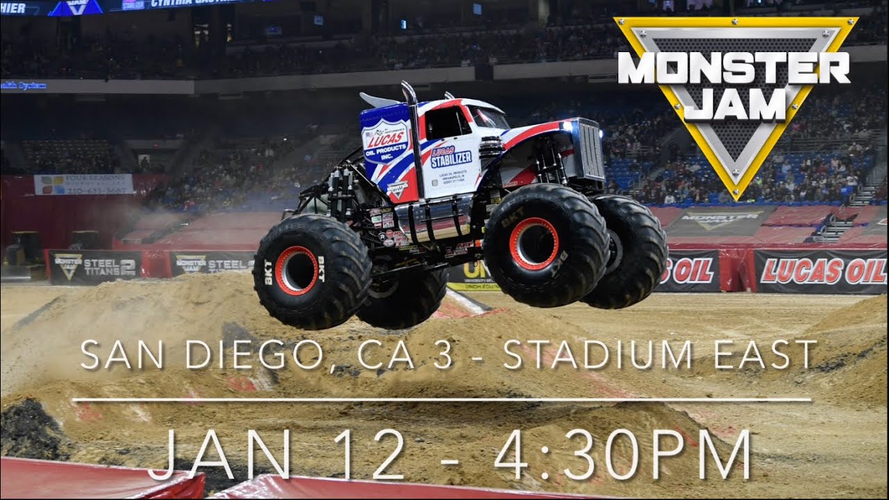 MONSTER JAM SAN DIEGO 3 JAN 11 2025 LIVE REACTION - YouTube