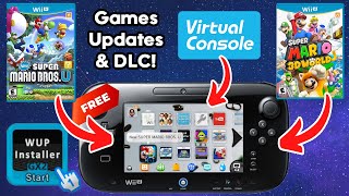 How to Install Content to your Wii U 2024 [Wup Installer GX2 AROMA]