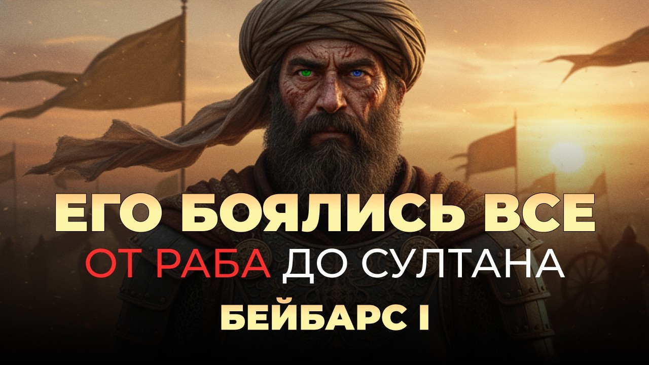 Бейбарс Султан - Раб, Который Стал Повелителем Мира! Он Был Лучше Чингисхана?