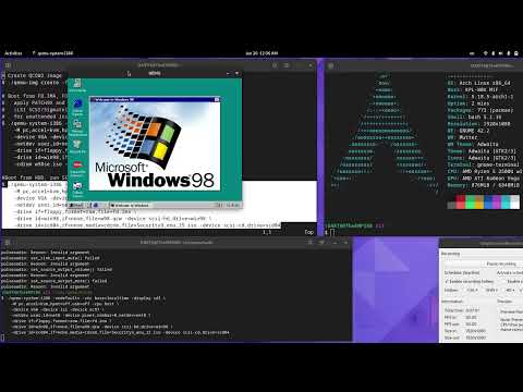 QEMU The Ultimate Retro Windows 98 SE Gaming VM from Scratch to 3D Acceleration in 15 mins