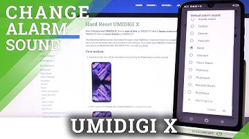How to Change Alarm Tones in UMIDIGI X – Set Up Alarm Sounds