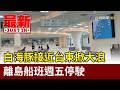 白海豚接近台東掀大浪 離島船班週五停駛【最新快訊】