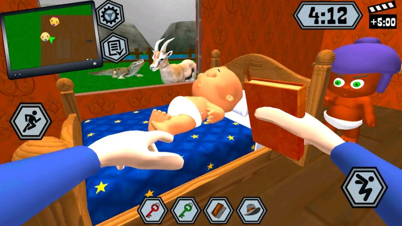 Baby Neighbor Siblings - Level 3 - Gameplay Walkthrough - YouTube