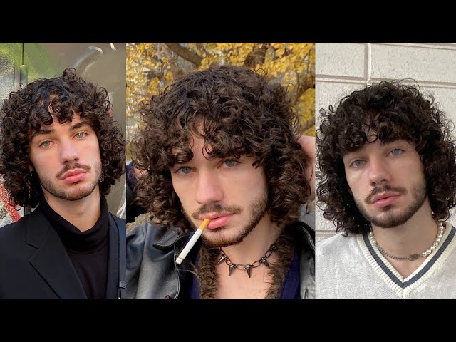 10 Curly Hairstyle Ideas for Men | Curly hair styles, Men haircut curly hair,  Mens hairstyles thick hair