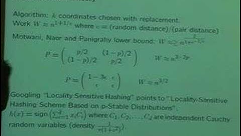 The Theoretical Limits of Statistical High Dimensional...