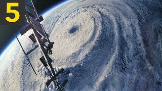 Top 5 Largest Hurricanes from Space