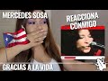 Mercedes Sosa- Gracias a la Vida ( Reacción / Opinión ) Tenemos que ser agradecidos por voces así🥺🎤💜