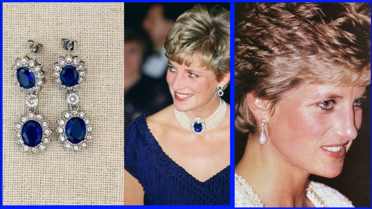 Daimond jewellery collection lady Diana earings design earings ...