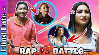 Nepali Blind Date show C-lu Rap Battle thuglife ( Shilu VS Mamta)